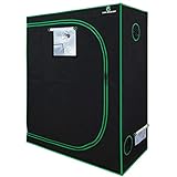 GA Growzelt 120x60x150 cm (4x2) anzuchtzelt Zelt Reflektierendes...