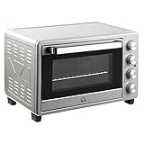HOMCOM Minibackofen 32L 1600W Elektrischer Mini Ofen mit...