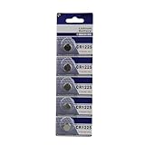 CR1225 Knopfzellenbatterien Set CR1225 3V für kleine Elektronik...