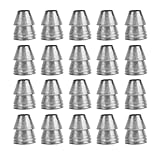 Runde Griff Keile, 20pcs Sicherheitsstahl Hammergriff Splitter Keil Set...