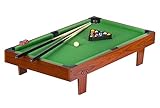 Leomark Billard aus Holz - Mini Tisch - Billardtisch mit 2 Queues,...