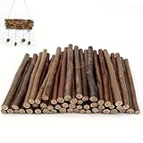 VZXZXE 50 Stück Holzstäbchen zum Basteln 10cm Holzblock Sticks für DIY...