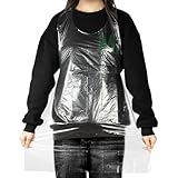 MAQIHAN 50 STK Plastik Einwegschürzen Erwachsene - 3ft/95cm Wasserdicht...