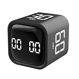 Milgeo Schwerkraft-Sensor-Timer, Timer mit Pomodoro-Technologie,...