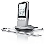 Arendo - Grillthermometer digital Funk Kabellos - Fleischthermometer mit...