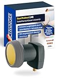 SCHWAIGER Single LNB digital Sun Protect I Low Noise Blockconverter für 1...