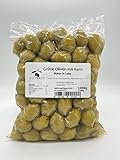 Grüne Oliven mit Stein | Griechenland | Natur in Lake | 500g/1000g...