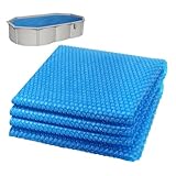 VOUNOT Pool Solarabdeckplane Rechteckig 700x400 cm, Premium Pool Solarplane...