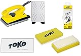 Toko 4-teiliges Skiwax-Set mit Wax-Bügeleisen - für Alpin + Nordic +...