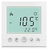 SM-PC®, Digital Thermostat Raumthermostat Fußbodenheizung Wandheizung LED...