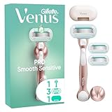 Gillette Venus Pro Smooth Sensitive Damenrasierer für empfindliche Haut, 1...