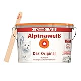 Alpinaweiß Das Original – optimal deckende und ergiebige weiße...