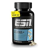 ESN Ashwa +, patentierter Ashwagandha Wurzelextrakt KSM-66®, 120 Kapseln,...