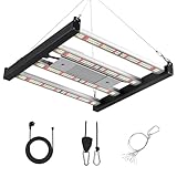 Jaxguom Vollspektrum LED Pflanzenlampe, Pflanzenlicht Dimmbar, Einfachste...