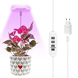 Sondiko LED Pflanzenlampe für Zimmerpflanzen, Vollspektrum...