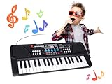 37 Tasten Klavier für Kinder Elektronisches Keyboard mit Mikrofon...