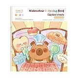 Aquarellbuch für Vorschule, Aquarell-Set für Kinder, Lesezeichen-Malset,...