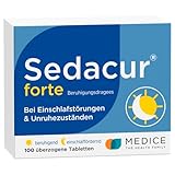 Sedacur forte 100 Dragees - bei Einschlafstörungen & Unruhezuständen -...