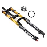 26 27,5 29 Zoll Mtb Fahrrad Federgabel Scheibenbremse Federweg 130mm...