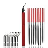 VASTOOLS Handentgrater Werkzeugsatz,Entgrater Werkzeug mit 10...