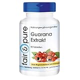 Fair & Pure® - Guarana Extrakt 300mg (4:1) aus 1200mg Guarana - vegan - 90...