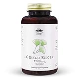 KRÄUTERHANDEL SANKT ANTON® - Ginkgo Biloba 7.500 Supra Kapseln -...