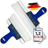 BACHSAM® Made in Germany hochwertiges Flächenspachtel - Set 400mm und...