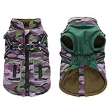 -Hundeweste – wasserdichte, Windabweisende Außenschicht, Reflektierende...