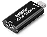 Videoaufnahmekarte Capture Card hdmi USB Adapter, 1080P hdmi Capture Card...