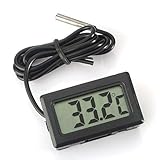 ARCELI Digital LCD Thermometer Temperaturüberwachung mit externer Sonde...