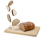 Feuerfest 123 - Brotbackstein Schamotte Eckig 40x30x2 cm, Backstein für...