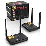 Wireless HDMI Transmitter and Receiver 4K, Binken 820FT/250m Wireless HDMI...