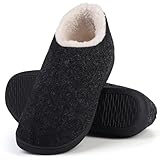 Uniuni Hausschuhe Herren Winter Warme Pantoffeln Memory Foam Rutschfeste...