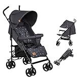LIONELO Elia Buggy Klein Zusammenklappbar Kinderwagen Bis 15 Kg, Rücken...