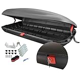 Dachbox VDP-BA400 - Dachkoffer mit 400 Liter Volumen - Autokoffer im...