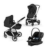 Cybex EOS 5-in-1 Travel System Kinderwagen + leichter Aton G Babyschale,...