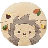 Bieco Baby Krabbeldecke Ø 70 cm | Igel Motiv Activity Decke Baby |...
