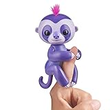 Fingerlings Faultier lila Marge 3752 interaktives Spielzeug, reagiert auf...
