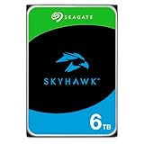 Seagate SkyHawk 6TB, Interne Festplatte HDD, Videoaufnahme bis zu 64...
