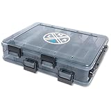 LMAB Köderbox Tackle Box Hardbait, Angelbox für Wobbler doppelseitig,...