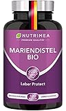 Mariendistel BIO Kapseln | Reines Mariendistel-Extrakt 100% BIO OHNE...
