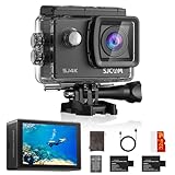 SJCAM SJ4000 unterwasserkamera Action Cam 4K30fps WiFi Kamera,40MP Ultra HD...