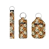 Suobstales 3er-Pack Reiseflaschen-Schlüsselanhänger-Set,...