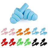 12-Paar Silikon-Ohrstöpsel zum Schwimmen, Erwachsene, Ohrstöpsel zum...