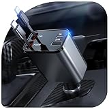 69W Zigarettenanzünder USB C, 4-in-1 USB C Auto Ladegerät mit...