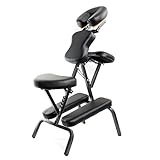 Toboli Klappbarer Massagestuhl bis 120 kg mobiler Tattoo Stuhl mit...