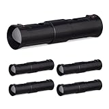 Relaxdays Maulwurffallen, 5er Set, Lebendfalle für Maulwürfe, 2...