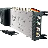 SCHWAIGER SEW4058 531 Multischalter 5/8 mit Netzteil 8 Teilnehmer...