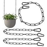 Kette, Schwarze Kette, 3 Stück Metallkette Edelstahl, 2.0 Mm Durchmesser,...