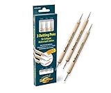 Schipper 605020892 Malen nach Zahlen - 3 Dotting Pen´s doppelseitig, die...